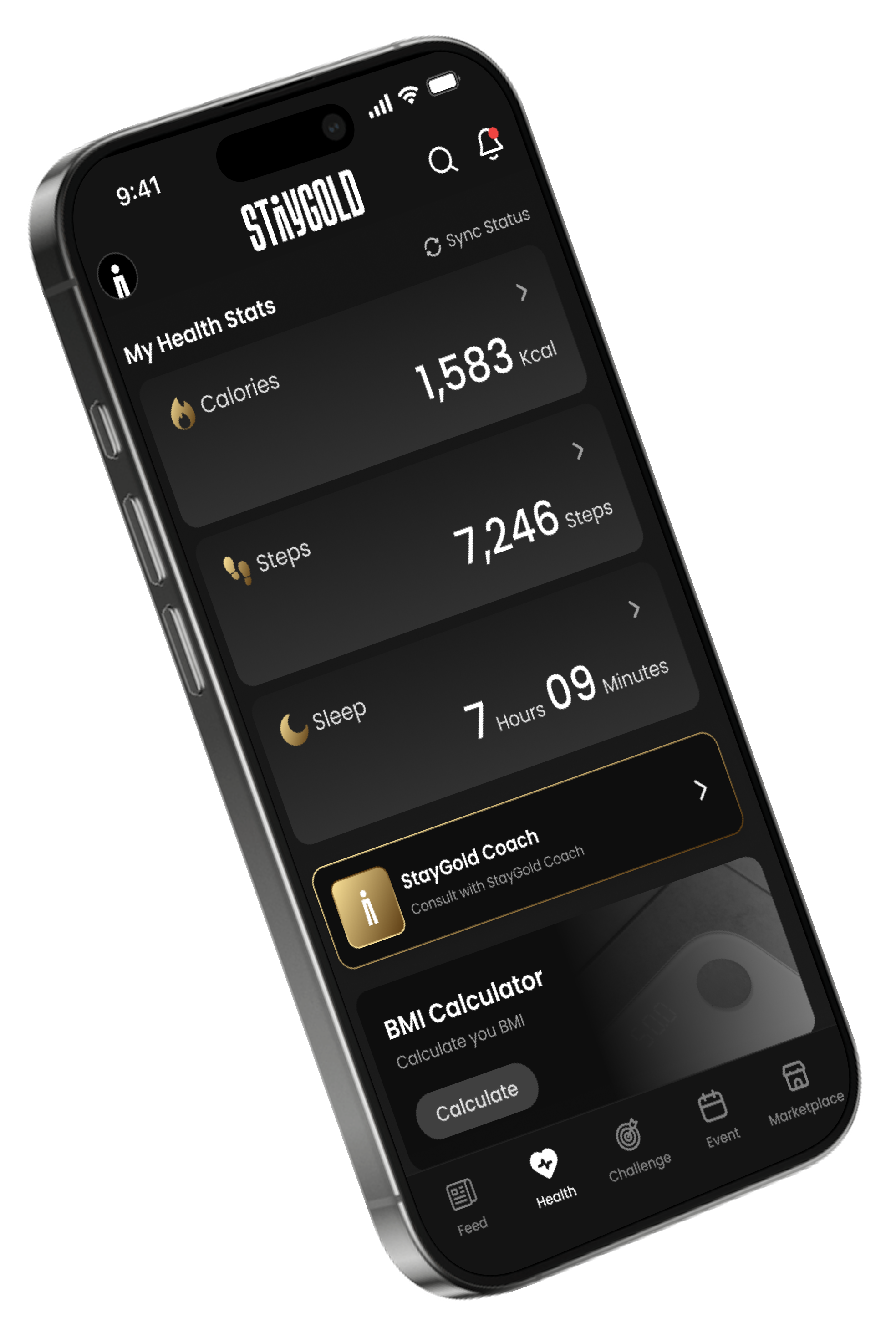 StayGold App Feature